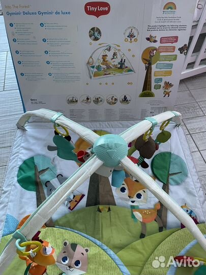 Развивающий коврик tiny love сказочный лес