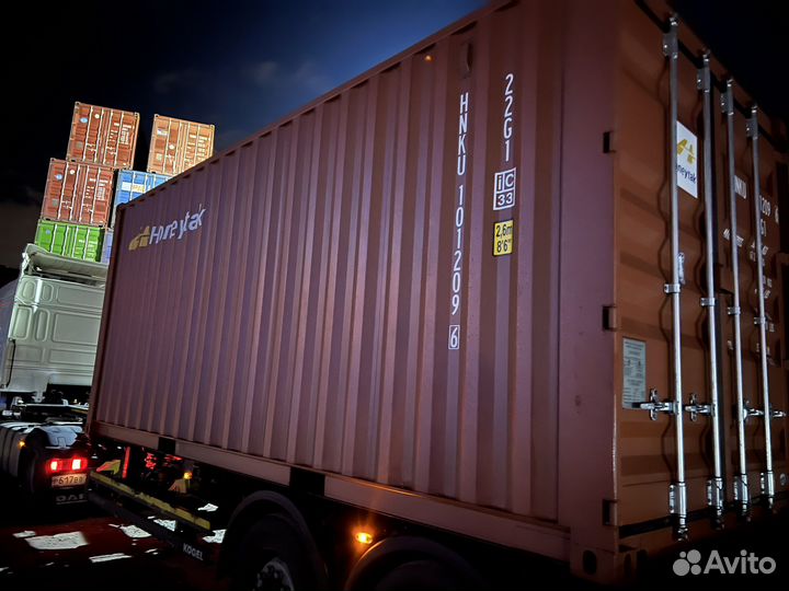 Контейнер 20 футов бу