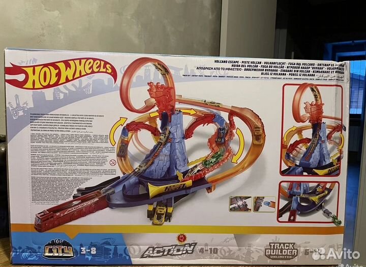 Hot Wheels трек «Вулкан»