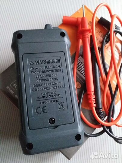 Тестер мультиметр автоматический njty T1