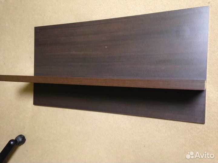 2 Полки настенные венге 96см