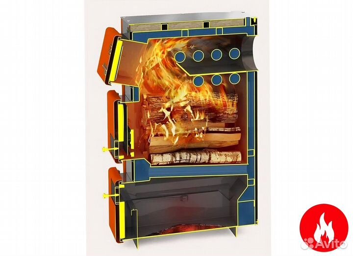Твердотопливный котел теплодар куппер про-16 (2.0)