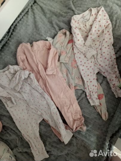 Вещи пакетом для девочки р 74 80