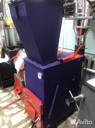 Котел длит-го гор-я до 2х сут., дожиг, от12до40кВт