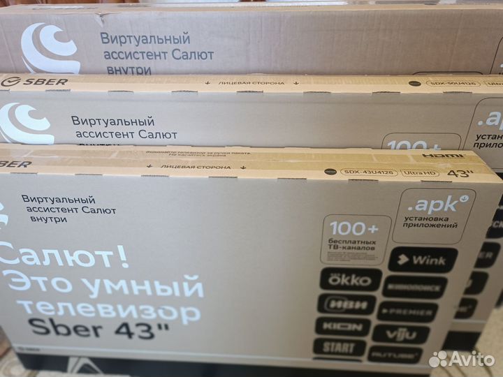 Новый SMART телевизор 4K