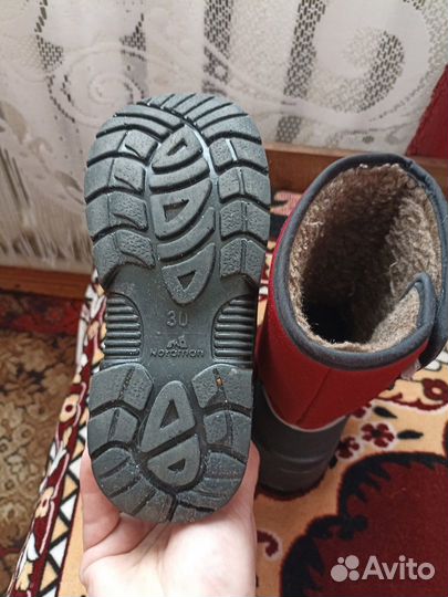 Зимние ботинки для девочки 30
