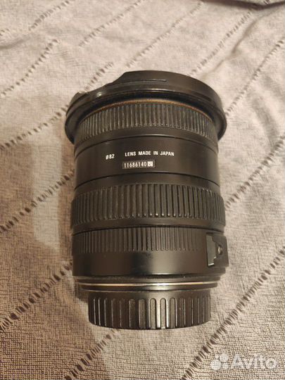 Объектив Sigma 10-20 мм 3.5f для Сanon EF-S