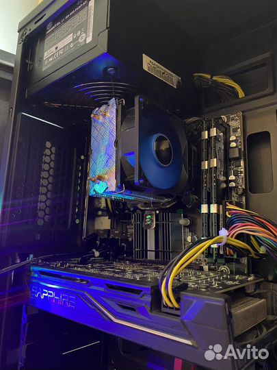 Игровой Компьютер(I7/8gb/RX470/SSD+HDD)