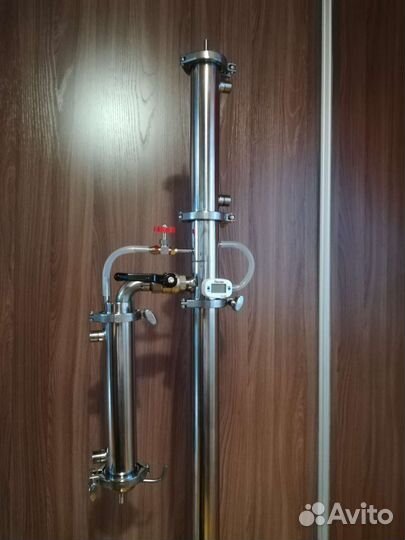 Ректификационная колонна отбор по пару и жидкости