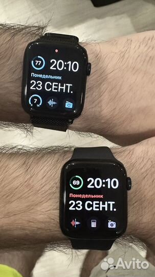 Apple Watch SE gen 2 (44мм) Черный