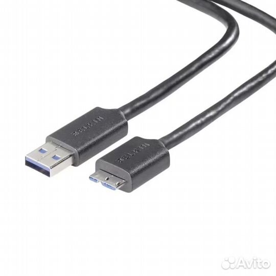 Кабель Belkin F3U166 Micro-B / USB 3.0 черный 1.8