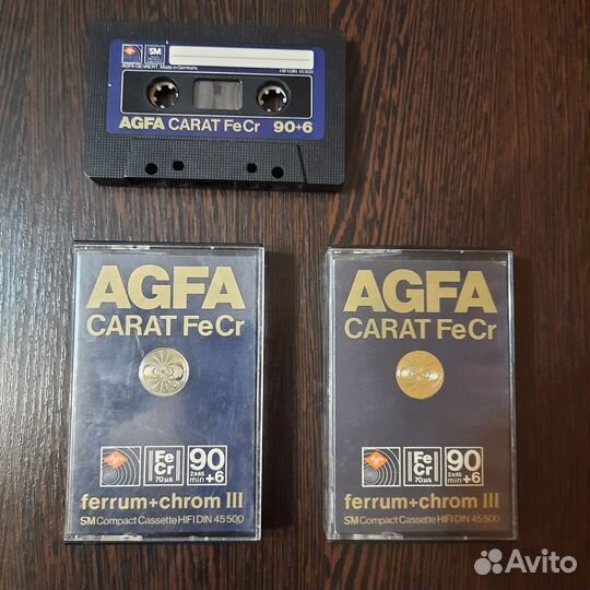 Кассеты Agfa Fe+Cr