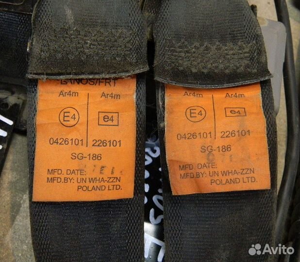 Ремень безопасности передний Lanos / Sens