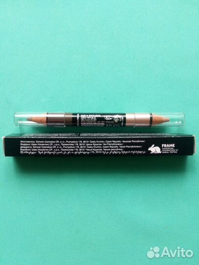 2в1 карандаш для бровей и хайлайтер Avon Light bro