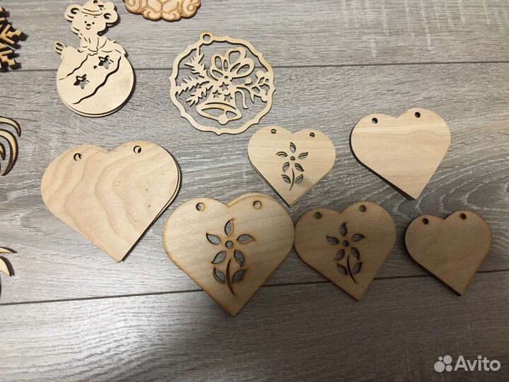 Игрушки из дерева для творчества