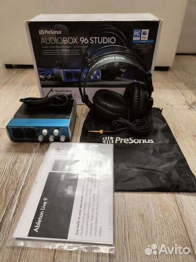 Зв. карта presonus audiobox USB + наушники hd7