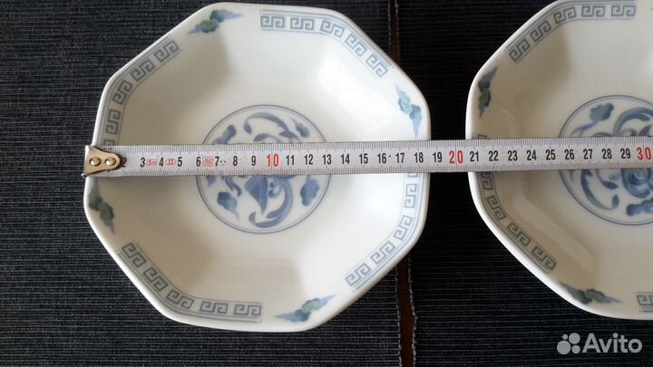 Тарелки Салатник Чаша Фарфор Япония Клеймо