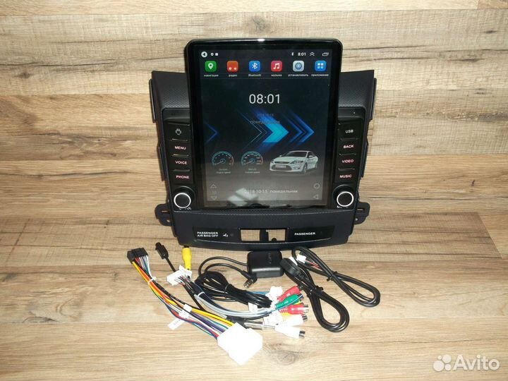 Магнитола Mitsubishi Outlander XL Tesla Android
