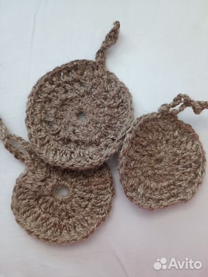 Эко - мочалка из джута