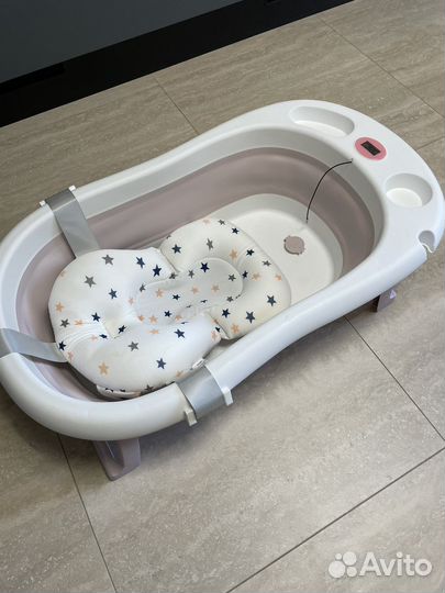 Ванночка для купания с термометром