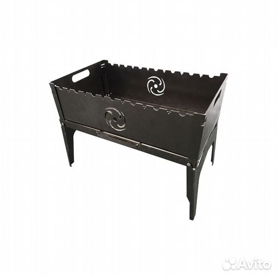 Мангал для шашлыка из нержавейки Tornadica