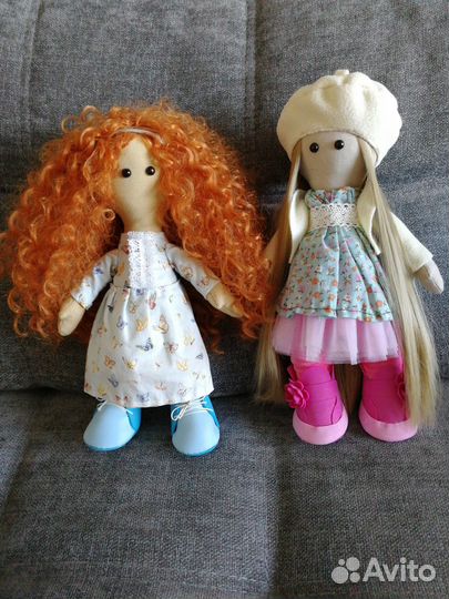 Интерьерная кукла ручной работы