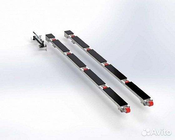 Система слипования катеров, роликовая