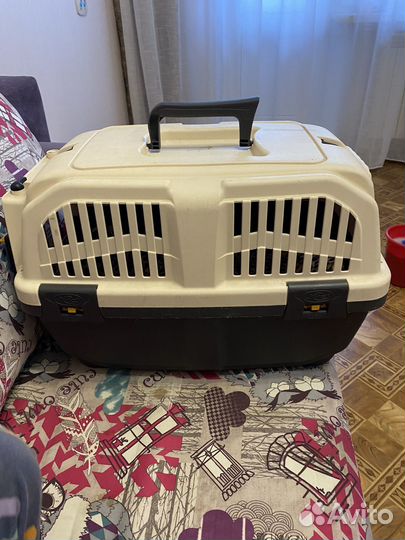 Переноска для животных пластиковая