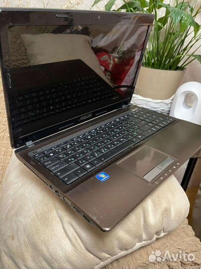 Asus K53s ноутбук в металле core I7 2670qm 3.2ghz