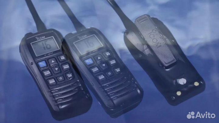 Морская радиостанция icom IC-M37