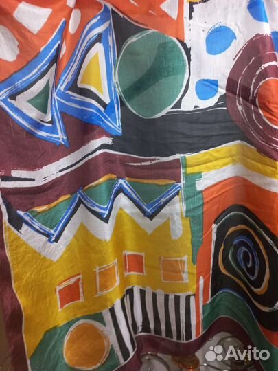 Платок шелк, шерсть