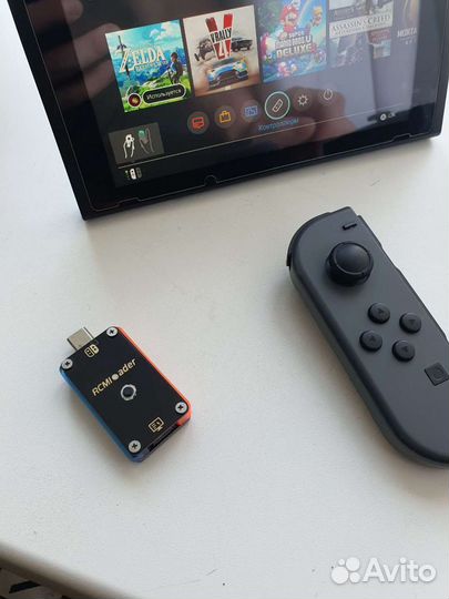 Nintendo switch sx os прошитая с pro контроллерами