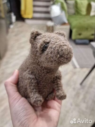 Капибара ручной вязки