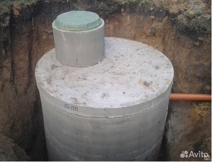 Сливная яма под ключ