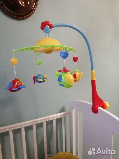 Мобиль на кроватку с проектором