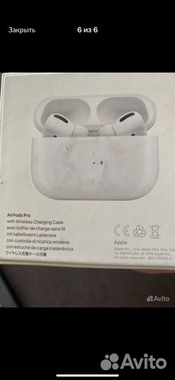 Наушники apple airpods pro