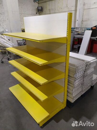 Стеллаж торговый металлический бу