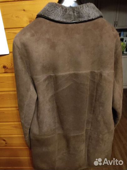 Дубленка натуральная мужская 52 54