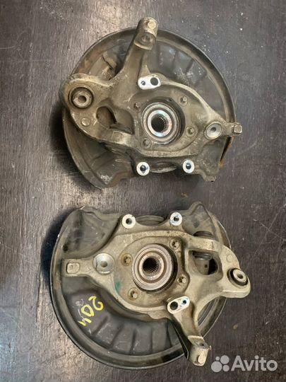 Кулак подвески задний mercedes W204 C class