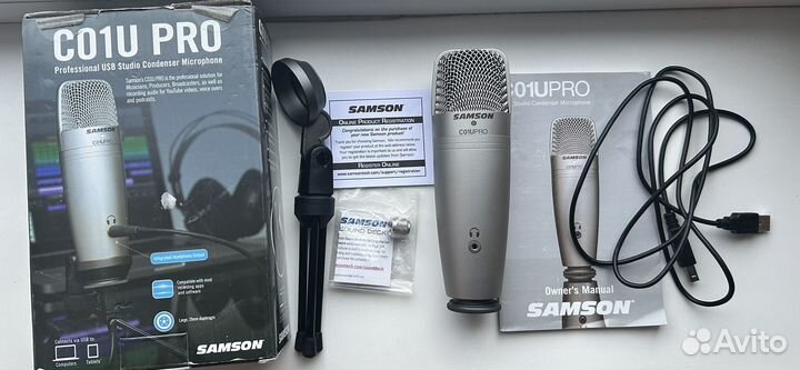 Студийный микрофон samson c01upro