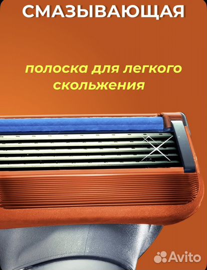Сменные лезвия для Gillette Fusion 5
