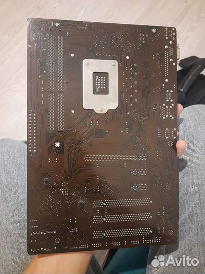 Материнская плата с процессором asus P8H61