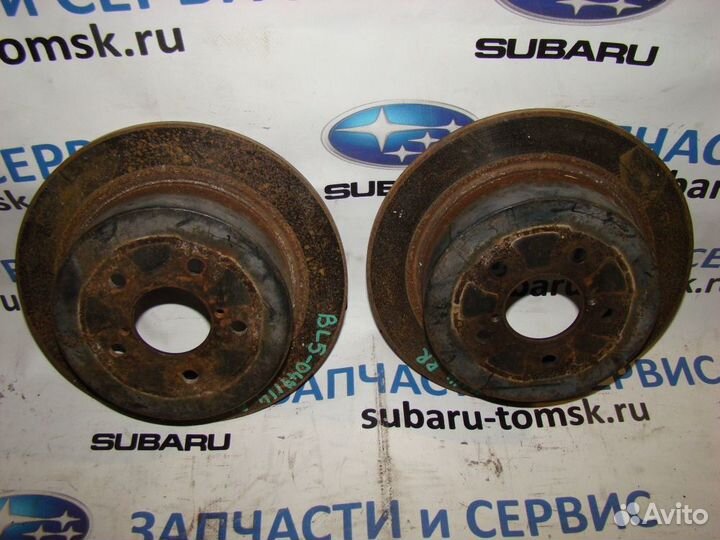 Диск тормозной R BL5-2005г. (Тормозная система, То