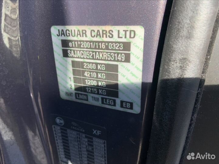 Щиток приборов jaguar XF (X250) 2009