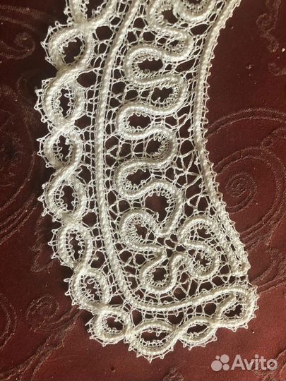 Воротник вологодское кружево