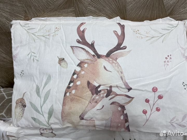 Бортики на кроватку