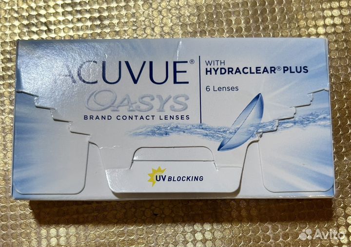 Линзы acuvue oasys двухнедельные -6,5