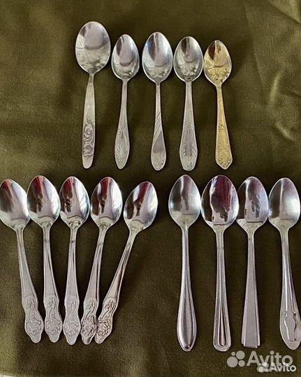 Ложки вилки ножи нержавейка СССР