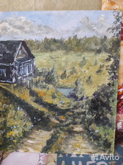 Картина маслом на холсте