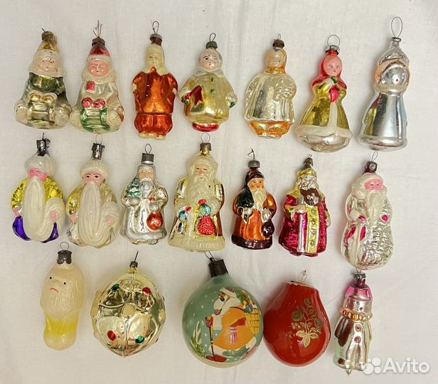 Игрушки для елочки времен СССР